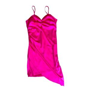 Bright Pink Barbie Cocktail Dress